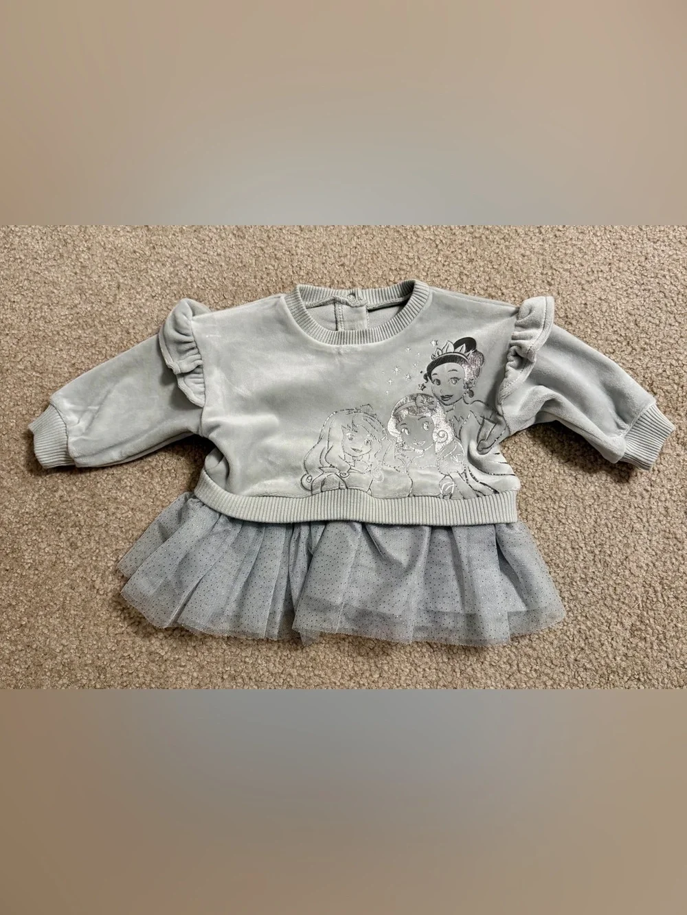 Disney Baby Girl 0-3, 3-6 Months Minnie, Mickey, Princesses Nemo Lot of 4
